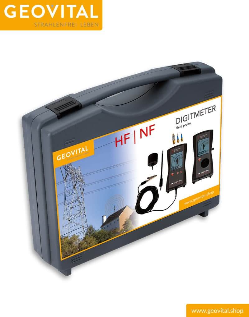 Messkoffer für HF und NF Digitmeter zugeklappt
